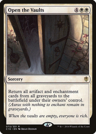 Open the Vaults [Commander 2016] | Gate City Games LLC