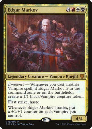 Edgar Markov [Commander 2017] | Gate City Games LLC
