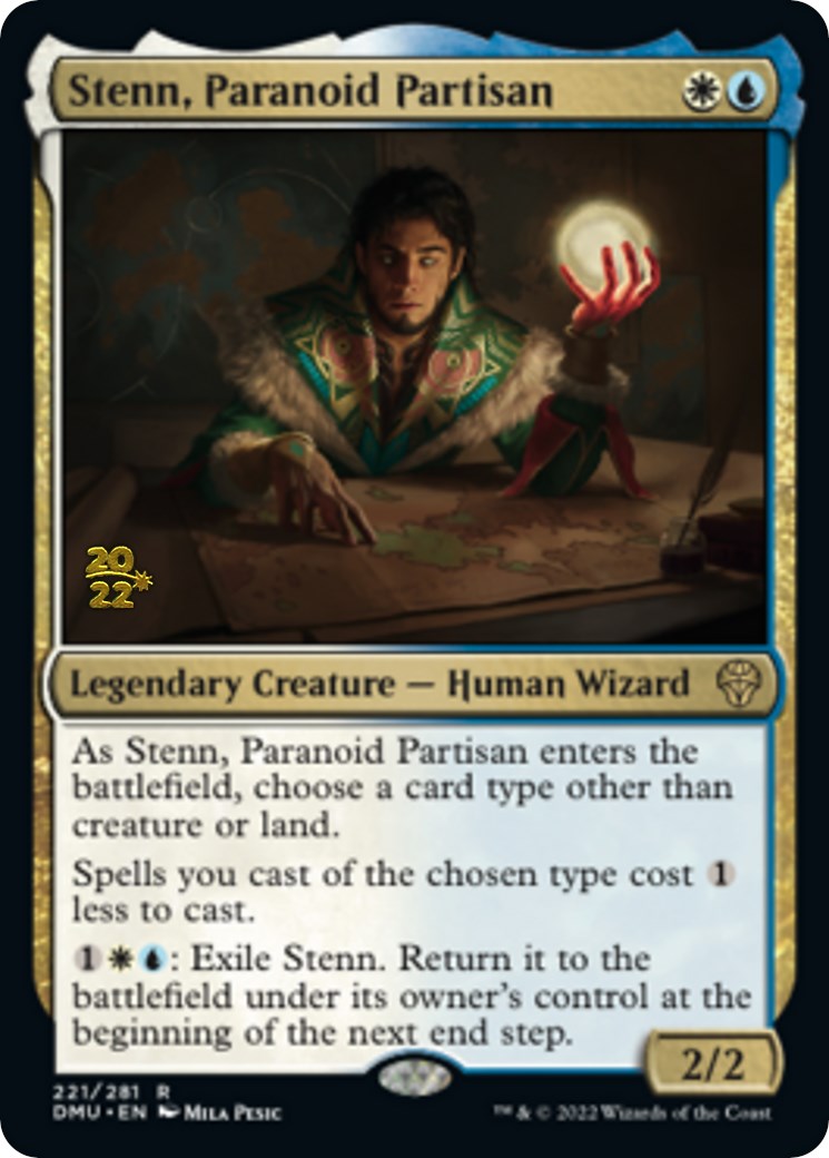 Stenn, Paranoid Partisan [Dominaria United Prerelease Promos] | Gate City Games LLC