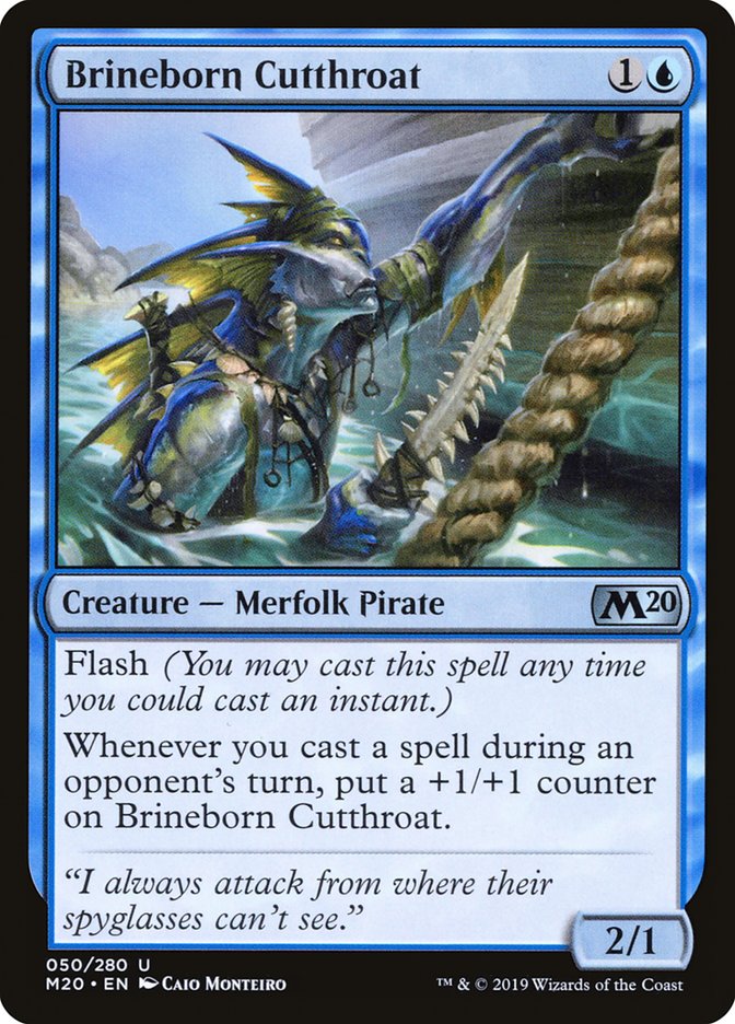 Brineborn Cutthroat [Core Set 2020] | Gate City Games LLC