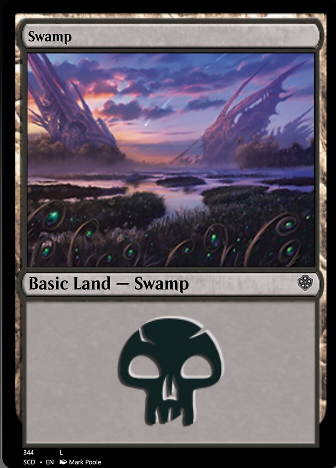 Swamp (344) [Starter Commander Decks] | Gate City Games LLC