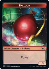 Clown Robot (002) // Balloon Double-sided Token [Unfinity Tokens] | Gate City Games LLC