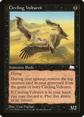 Circling Vultures [Weatherlight] | Gate City Games LLC