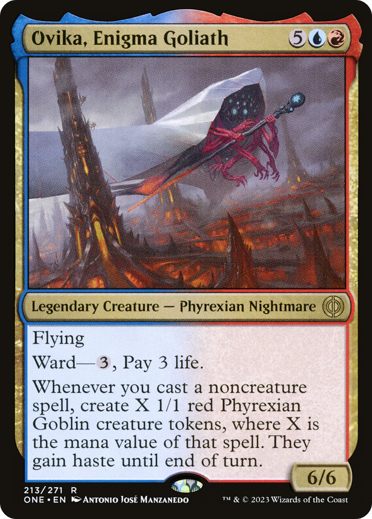 Ovika, Enigma Goliath [Phyrexia: All Will Be One] | Gate City Games LLC