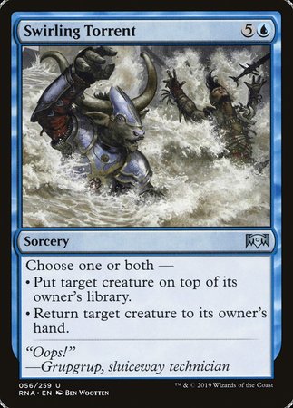 Swirling Torrent [Ravnica Allegiance] | Gate City Games LLC