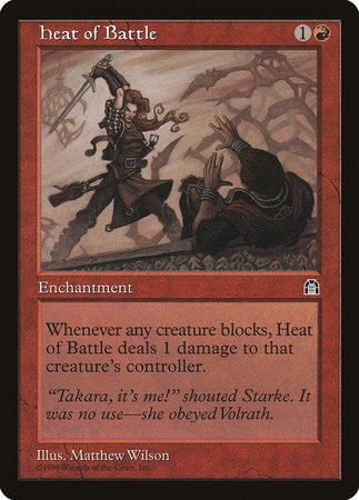 Heat of Battle [Stronghold] | Gate City Games LLC