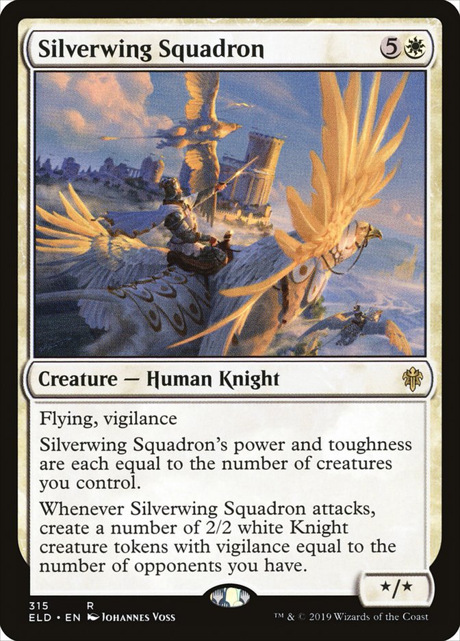 Silverwing Squadron [Throne of Eldraine] | Gate City Games LLC