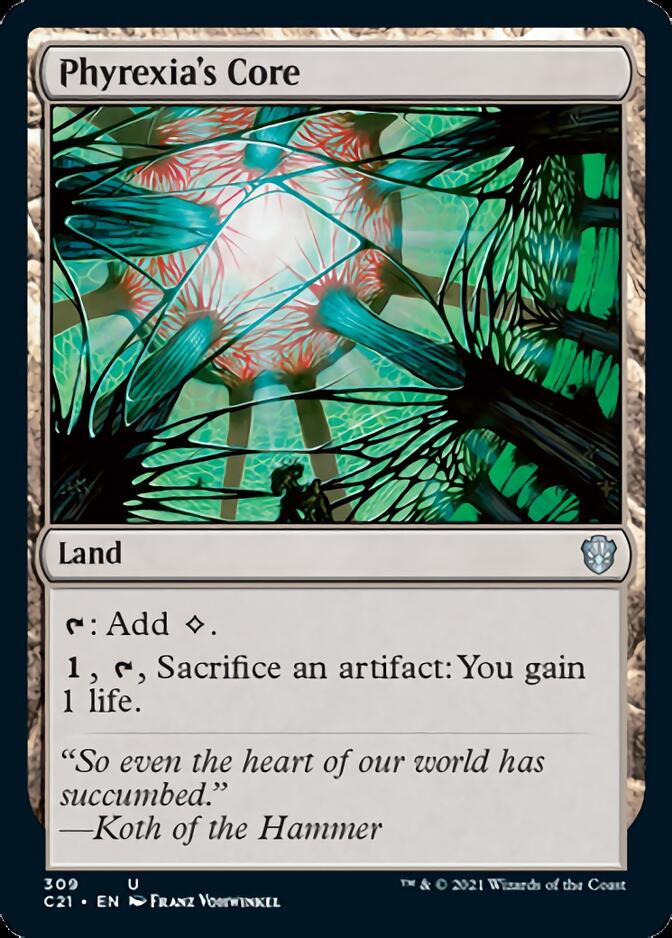 Phyrexia's Core [Commander 2021] | Gate City Games LLC