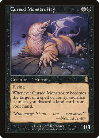 Cursed Monstrosity [Odyssey] | Gate City Games LLC