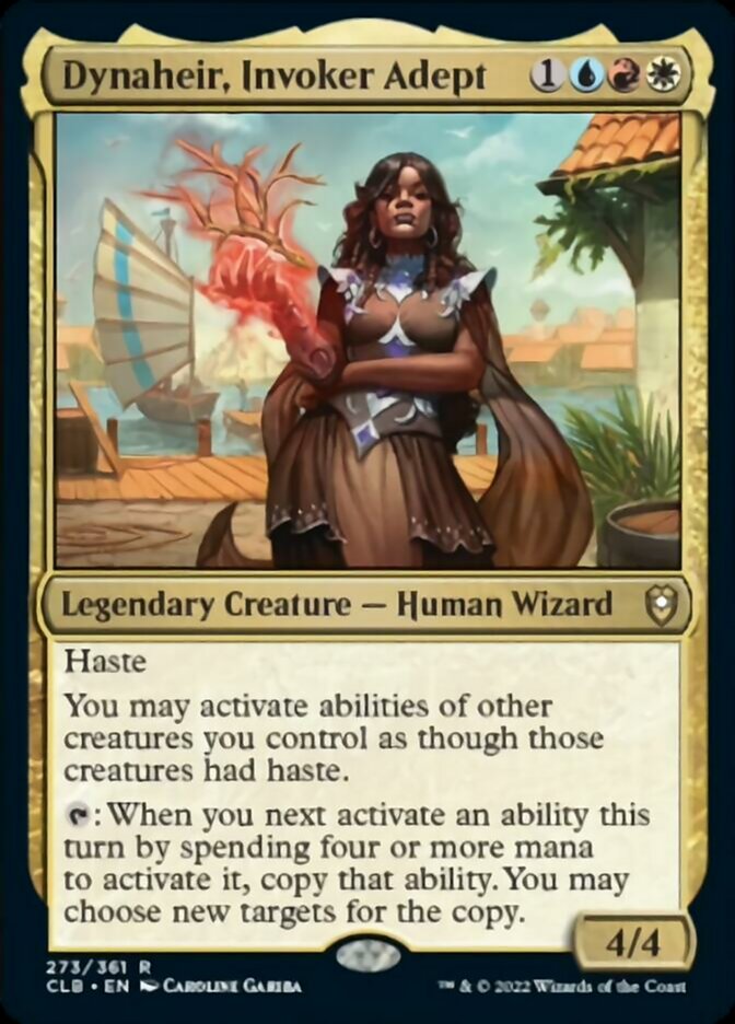 Dynaheir, Invoker Adept [Commander Legends: Battle for Baldur's Gate] | Gate City Games LLC
