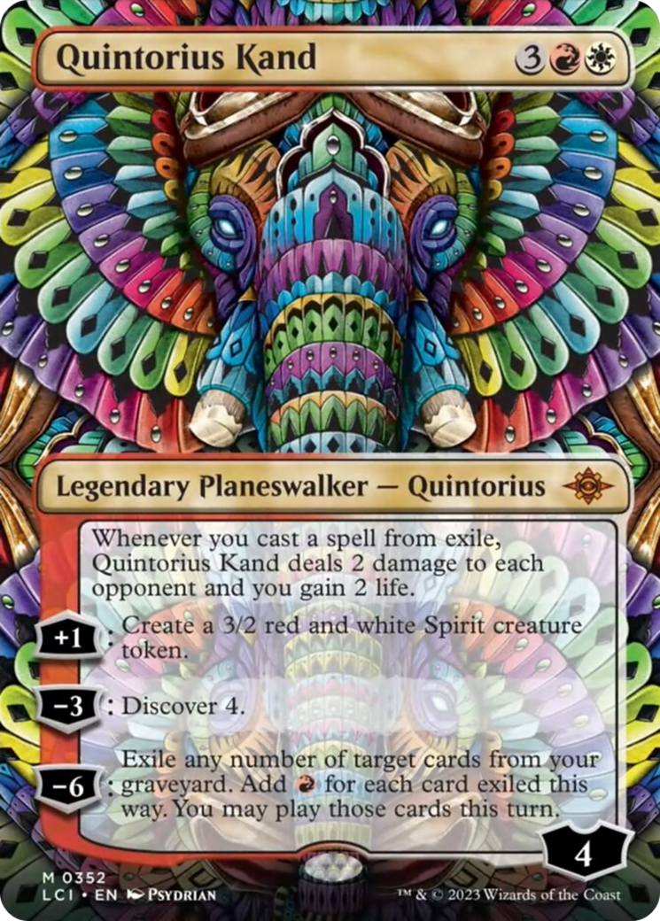 Quintorius Kand (0352) (Borderless) [The Lost Caverns of Ixalan] | Gate City Games LLC