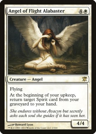 Angel of Flight Alabaster [Innistrad] | Gate City Games LLC