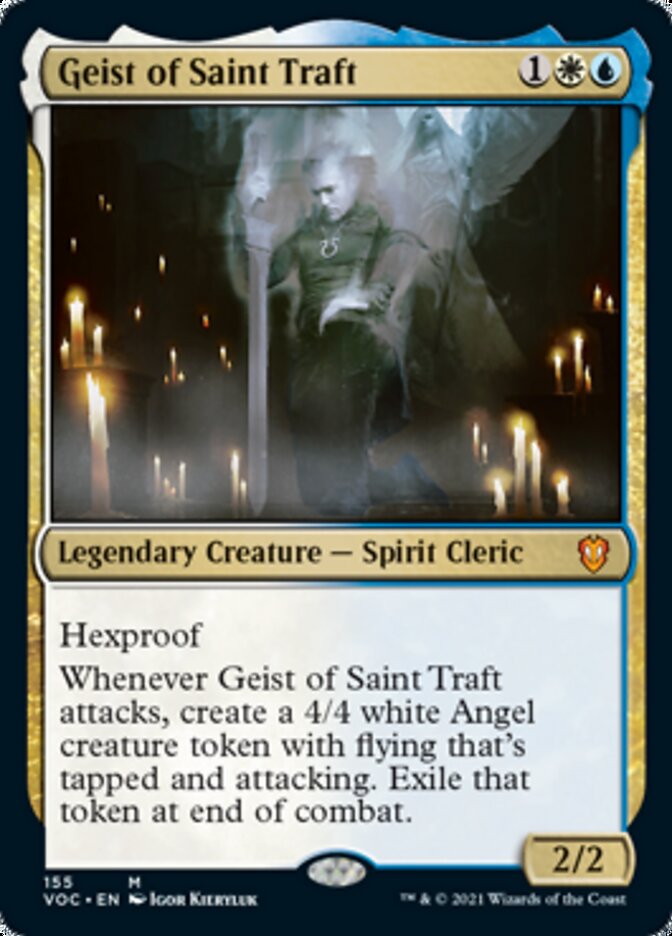 Geist of Saint Traft [Innistrad: Crimson Vow Commander] | Gate City Games LLC