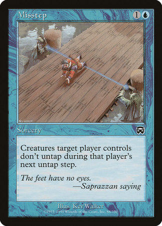Misstep [Mercadian Masques] | Gate City Games LLC