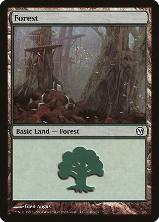Forest (110) [Duels of the Planeswalkers] | Gate City Games LLC
