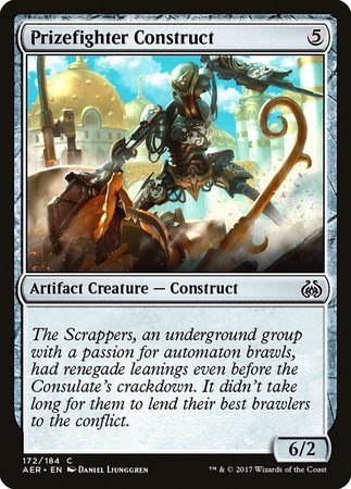 Prizefighter Construct [Aether Revolt] | Gate City Games LLC