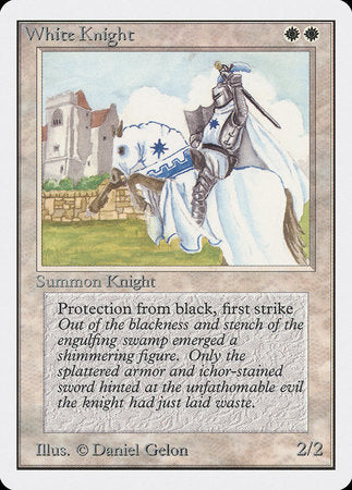 White Knight [Unlimited Edition] | Gate City Games LLC