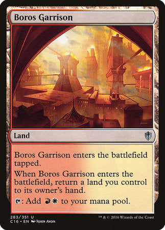 Boros Garrison [Commander 2016] | Gate City Games LLC