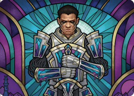 Aron, Benalia's Ruin Art Card [Dominaria United Art Series] | Gate City Games LLC