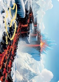 Surtland Frostpyre Art Card (Gold-Stamped Signature) [Kaldheim: Art Series] | Gate City Games LLC
