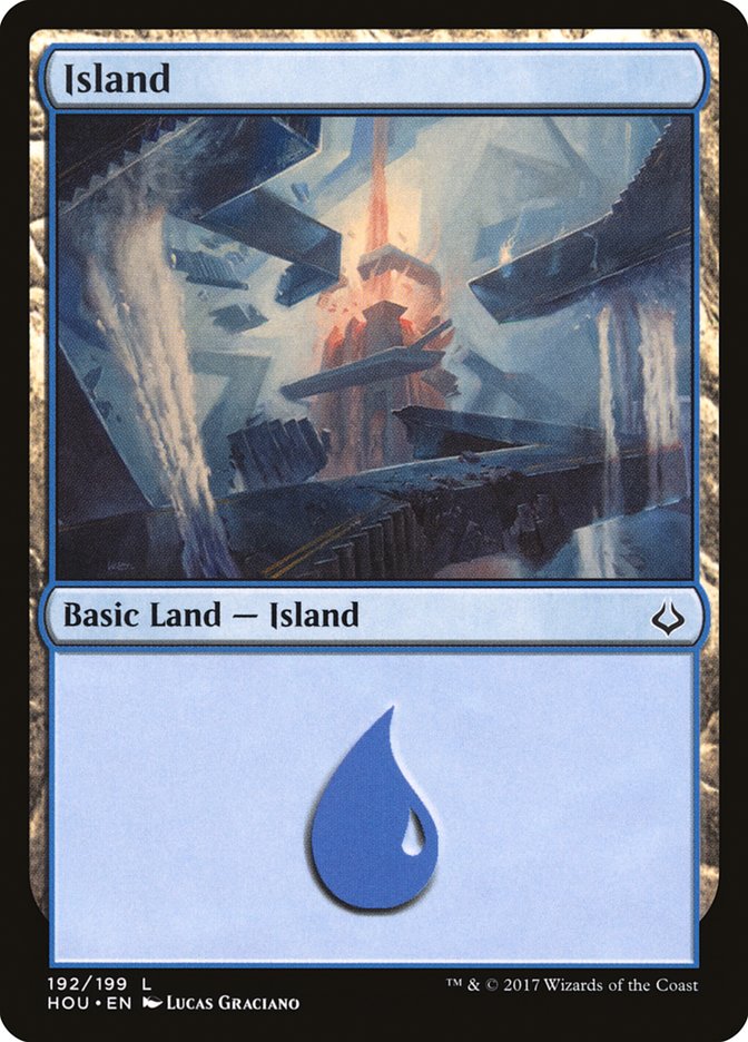 Island (192) [Hour of Devastation] | Gate City Games LLC