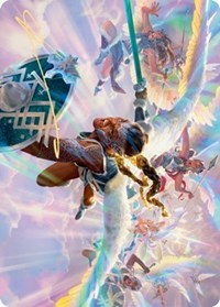 Starnheim Unleashed Art Card (Gold-Stamped Signature) [Kaldheim: Art Series] | Gate City Games LLC