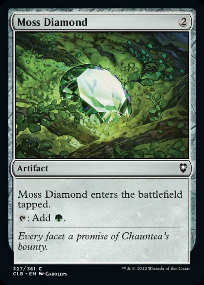 Moss Diamond [Commander Legends: Battle for Baldur's Gate] | Gate City Games LLC