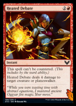 Heated Debate [Strixhaven: School of Mages] | Gate City Games LLC