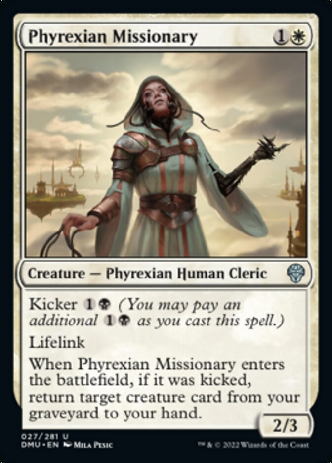 Phyrexian Missionary [Dominaria United] | Gate City Games LLC