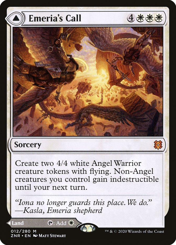 Emeria's Call // Emeria, Shattered Skyclave [Zendikar Rising] | Gate City Games LLC