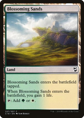 Blossoming Sands [Commander 2018] | Gate City Games LLC