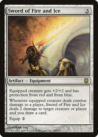 Sword of Fire and Ice [Darksteel] | Gate City Games LLC