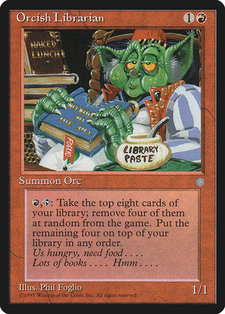 Orcish Librarian [Ice Age] | Gate City Games LLC