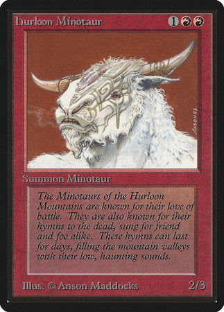Hurloon Minotaur [Limited Edition Beta] | Gate City Games LLC