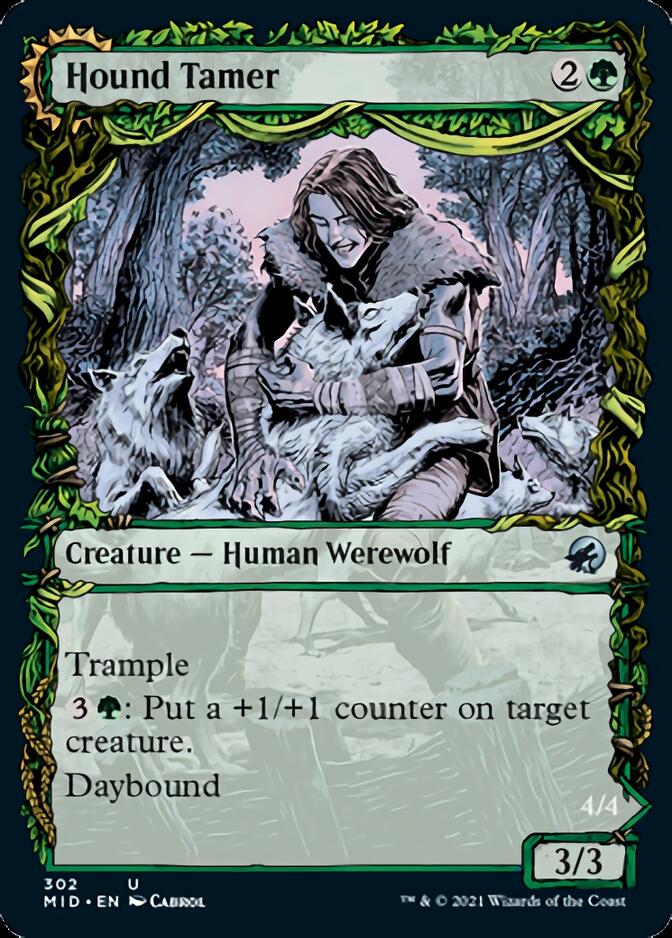 Hound Tamer // Untamed Pup (Showcase Equinox) [Innistrad: Midnight Hunt] | Gate City Games LLC