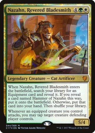 Nazahn, Revered Bladesmith [Commander 2017] | Gate City Games LLC