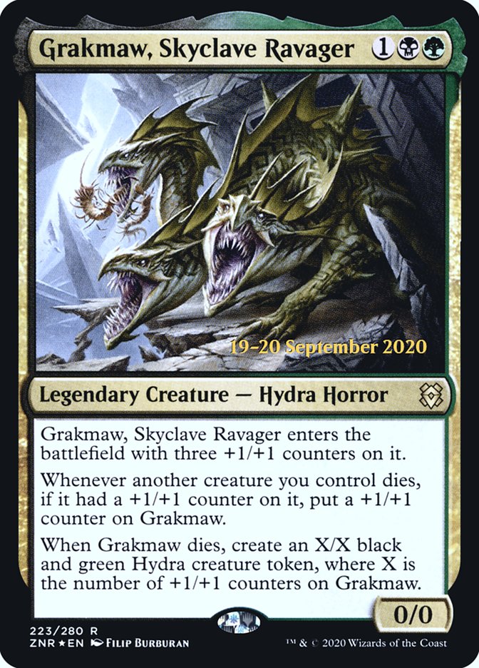 Grakmaw, Skyclave Ravager  [Zendikar Rising Prerelease Promos] | Gate City Games LLC