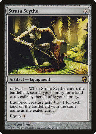 Strata Scythe [Scars of Mirrodin] | Gate City Games LLC