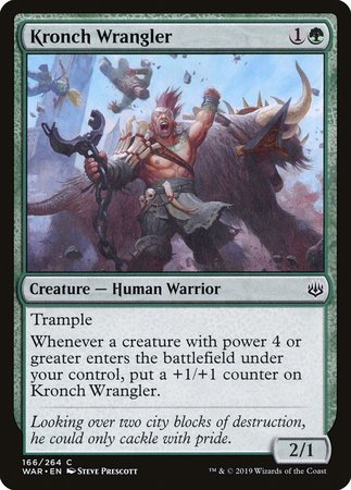 Kronch Wrangler [War of the Spark] | Gate City Games LLC