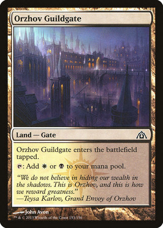 Orzhov Guildgate [Dragon's Maze] | Gate City Games LLC