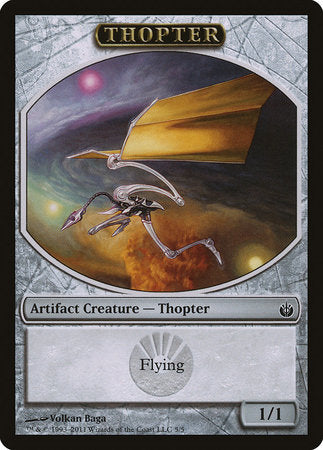 Thopter Token [Mirrodin Besieged Tokens] | Gate City Games LLC