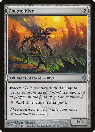 Plague Myr [Mirrodin Besieged] | Gate City Games LLC