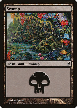 Swamp (291) [Lorwyn] | Gate City Games LLC