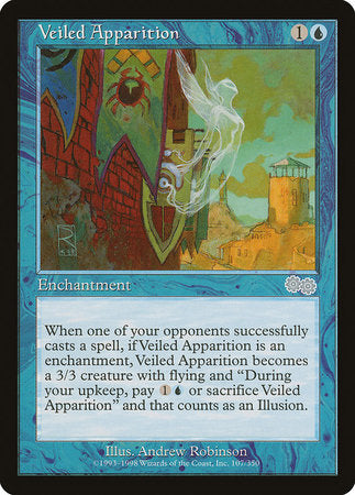 Veiled Apparition [Urza's Saga] | Gate City Games LLC