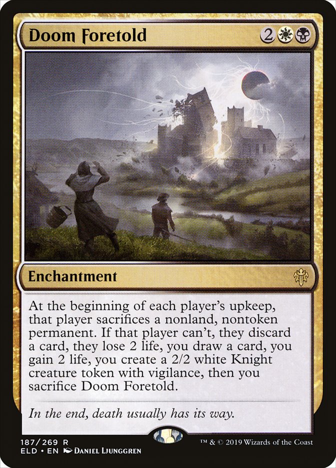 Doom Foretold [Throne of Eldraine] | Gate City Games LLC