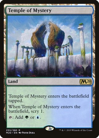 Temple of Mystery [Core Set 2020 Promos] | Gate City Games LLC