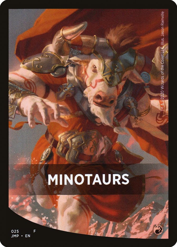 Minotaurs Theme Card [Jumpstart Front Cards] | Gate City Games LLC