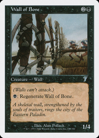 Wall of Bone [Seventh Edition] | Gate City Games LLC