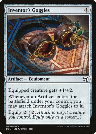 Inventor's Goggles [Duel Decks: Elves vs. Inventors] | Gate City Games LLC