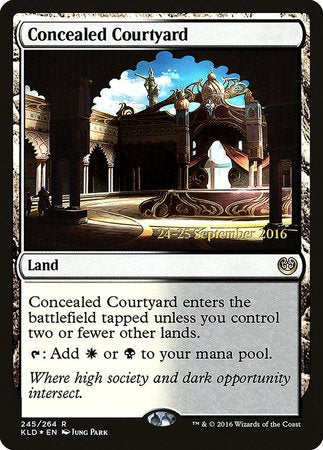 Concealed Courtyard [Kaladesh Promos] | Gate City Games LLC